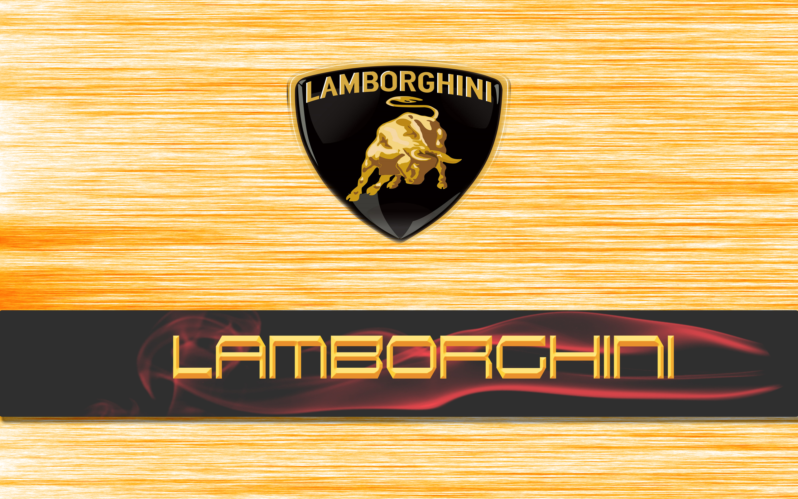 Lamborghini Logo HD Desktop Wallpaper