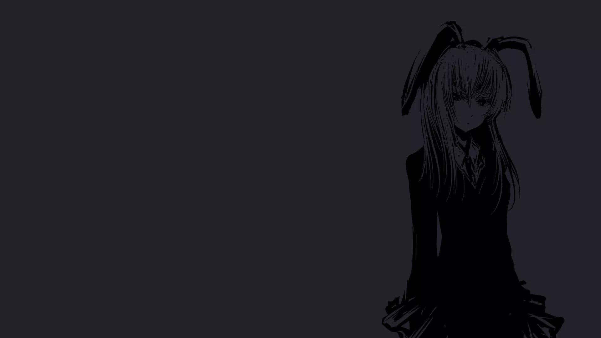 Black Anime Aesthetic Pc Wallpaper