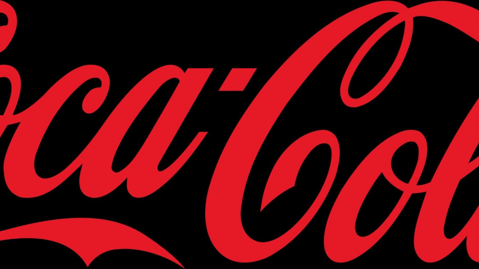Coca Cola Logo Black Background