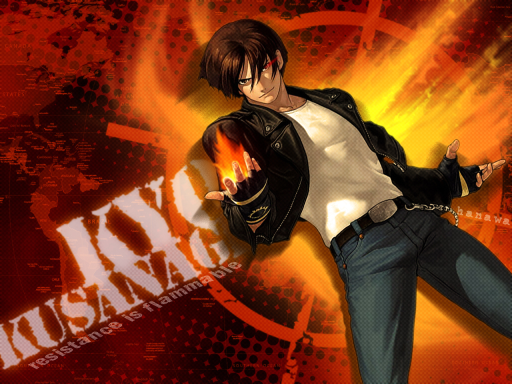 Kyo Resistence Is Flammable By Hanawa The King Of Fighters