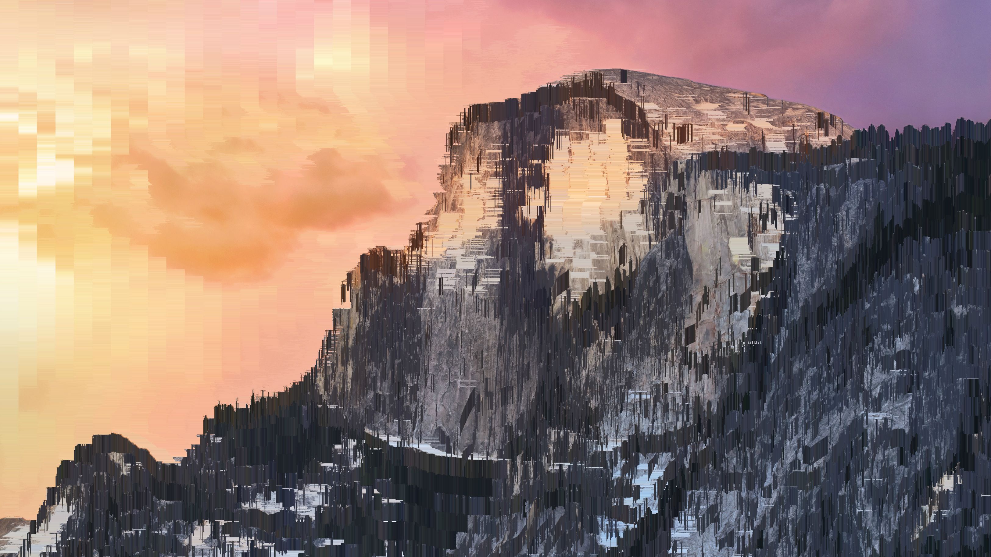 Apple Os X Yosemite Default Wallpaper Glitched I
