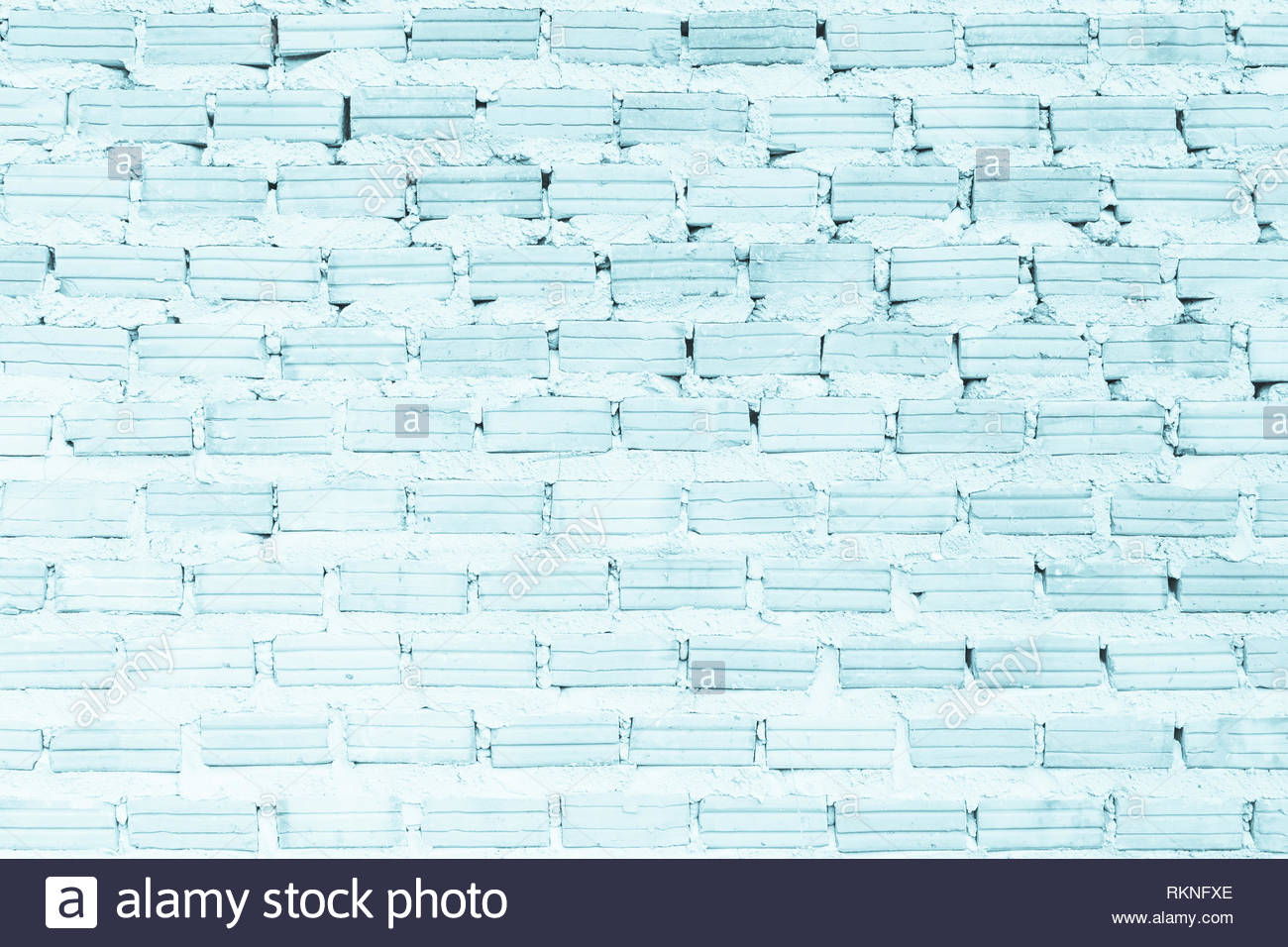 Blue Brick Wall Antique Texture Background Abstract Brickwork Or