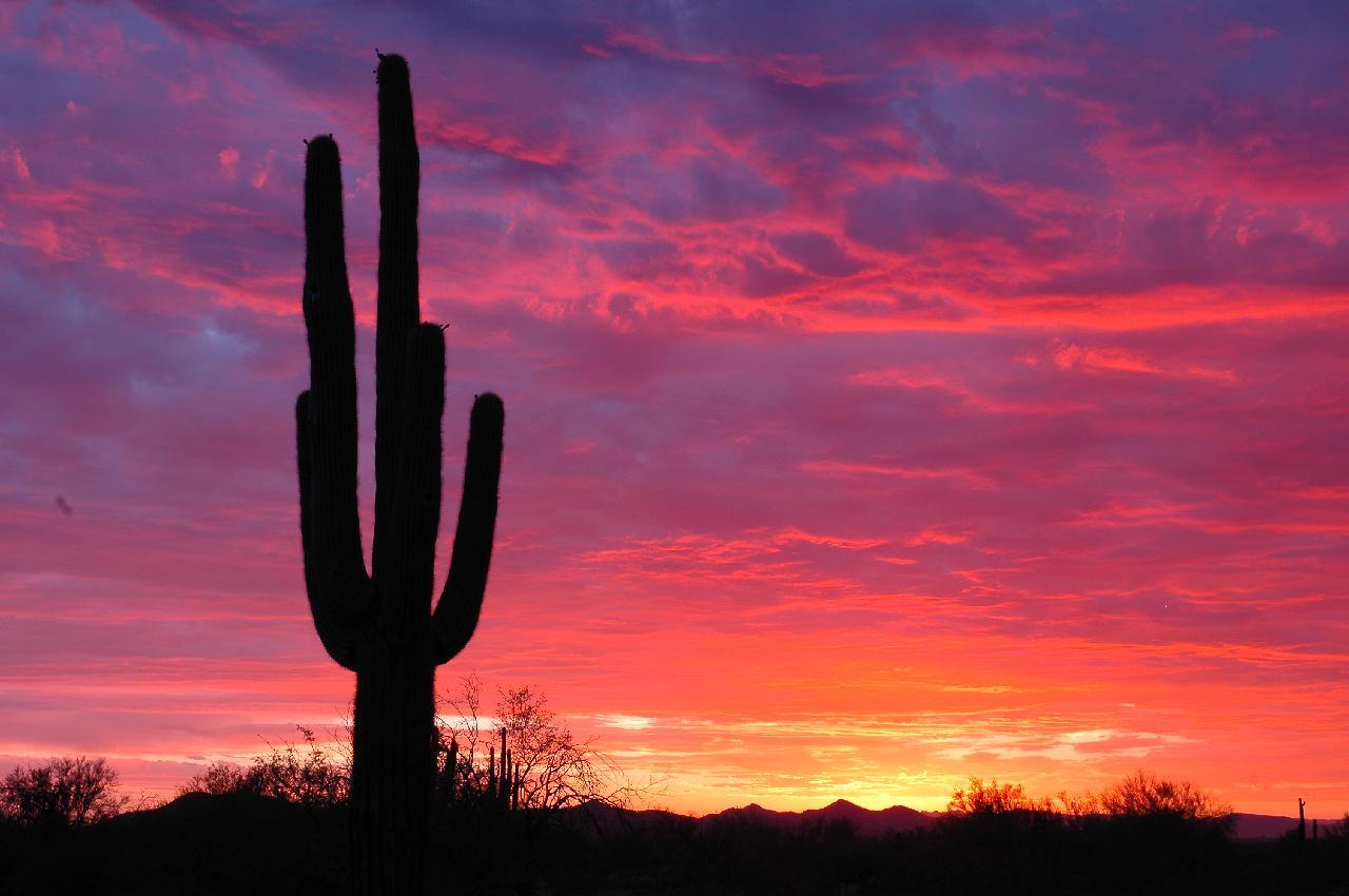 Free download Arizona Sunset Pictures [1280x851] for your Desktop