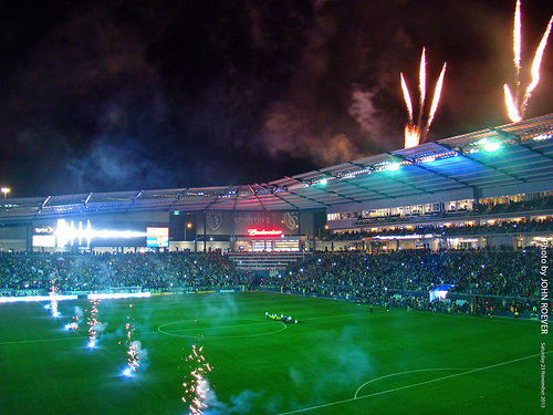 Sporting Kc Playoff Nov Pre Game Introductions Be