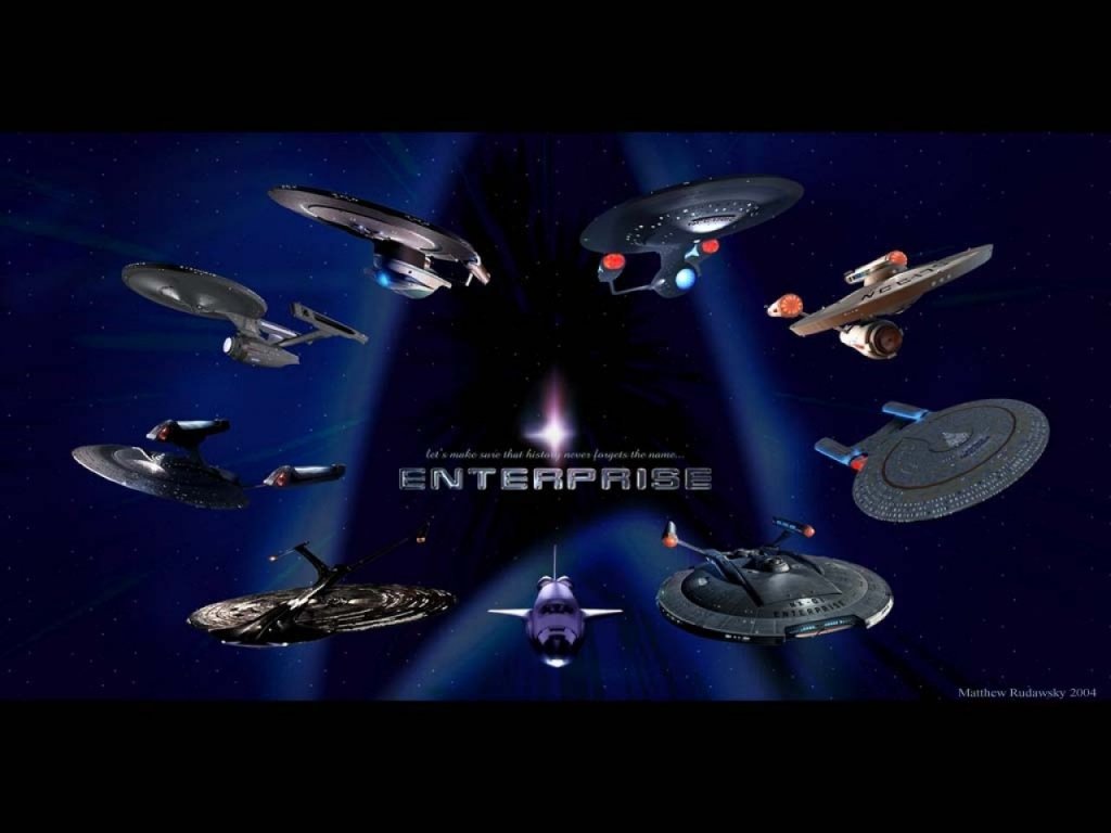 Star Trek Enterprise Starships History Puter