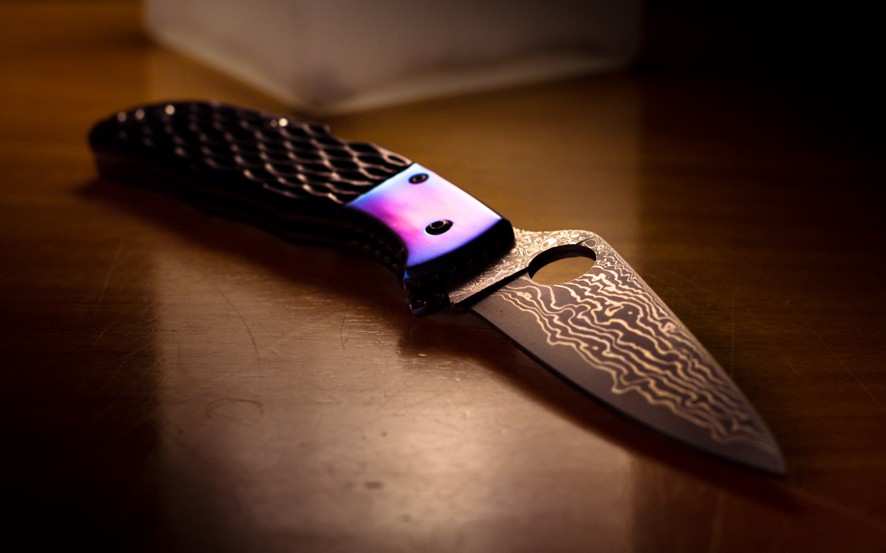 Spyderco Endura Ffg Damascus Sprint Run Weaponporn