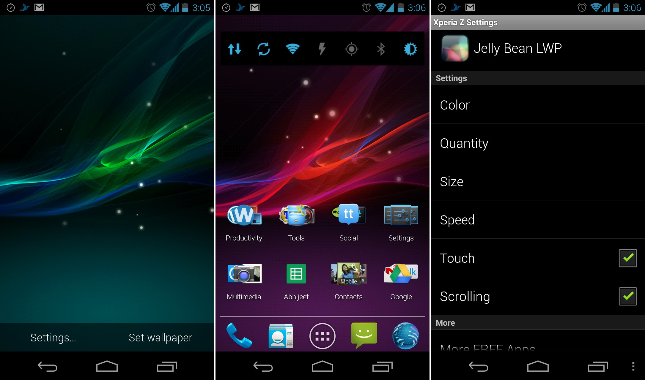 Sony Xperia Z Live Wallpaper Is One Cool Lwp For Your Android Phone