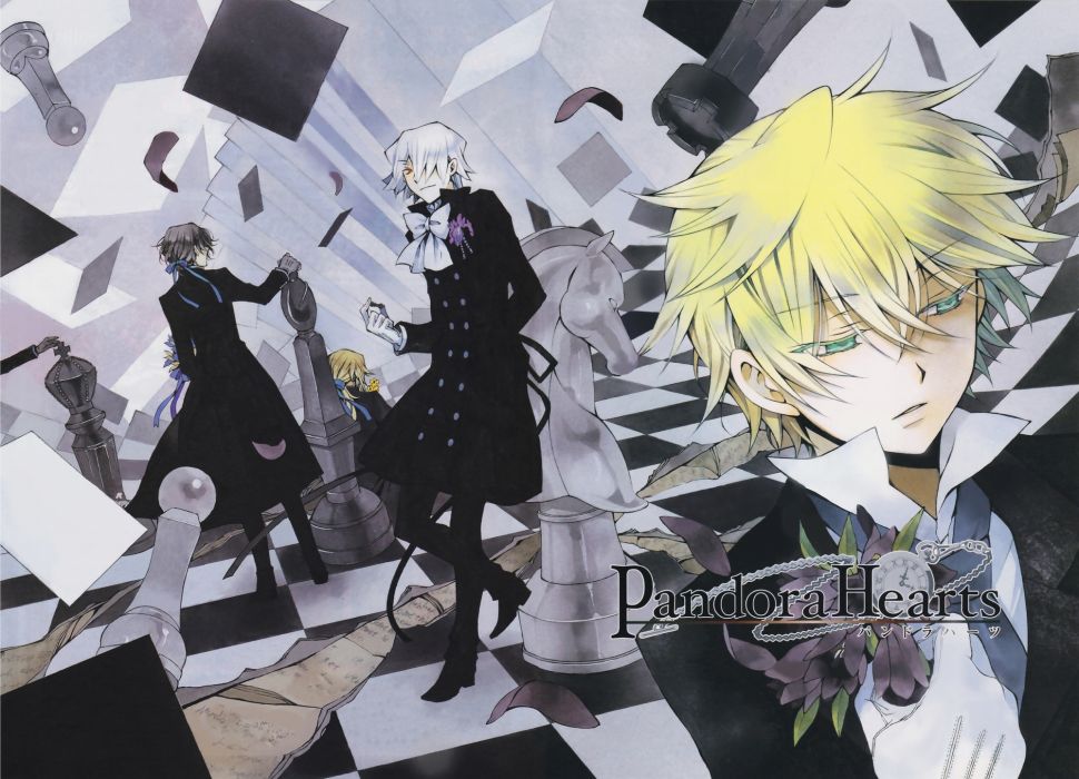 Free download Chess Pandora Hearts anime chess pieces anime boys