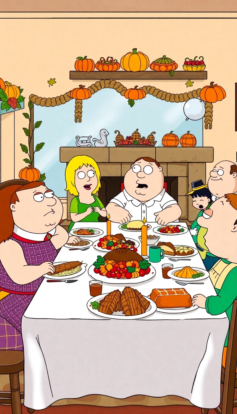 Family Guy Thanksgiving Wallpaper