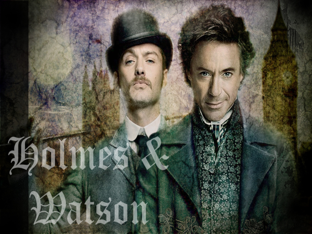 Holmes And Watson Sherlock Film Wallpaper