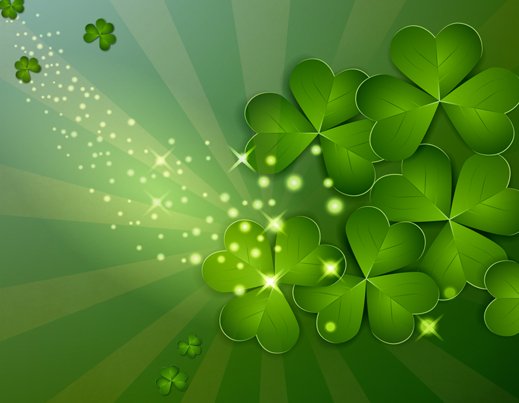 Shamrock Background