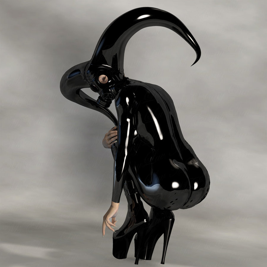 Latex Clothing Alien By Gatonoturno