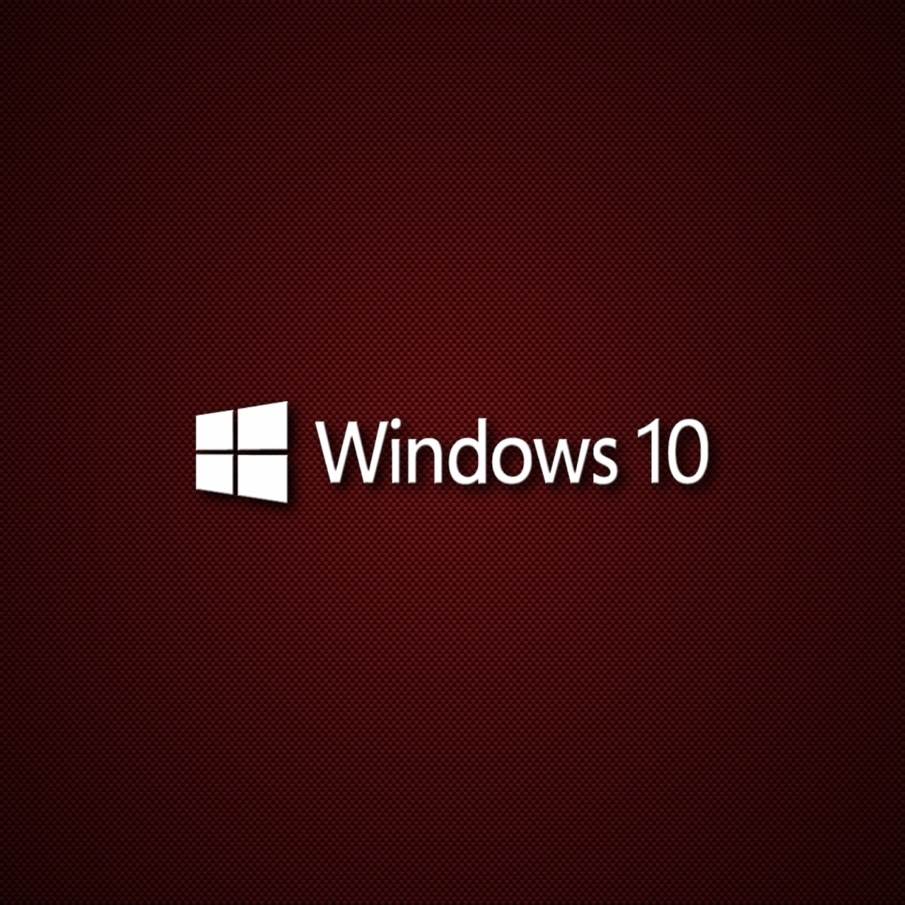 Windows Red Carbon HD