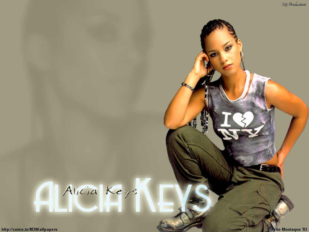 Alicia Keys HD Wallpaper   click to enlarge