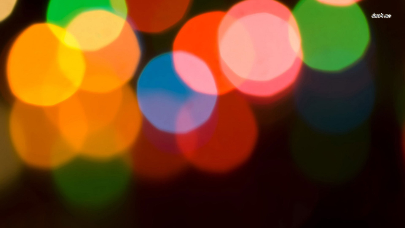Glowing Lights Wallpaper Abstract