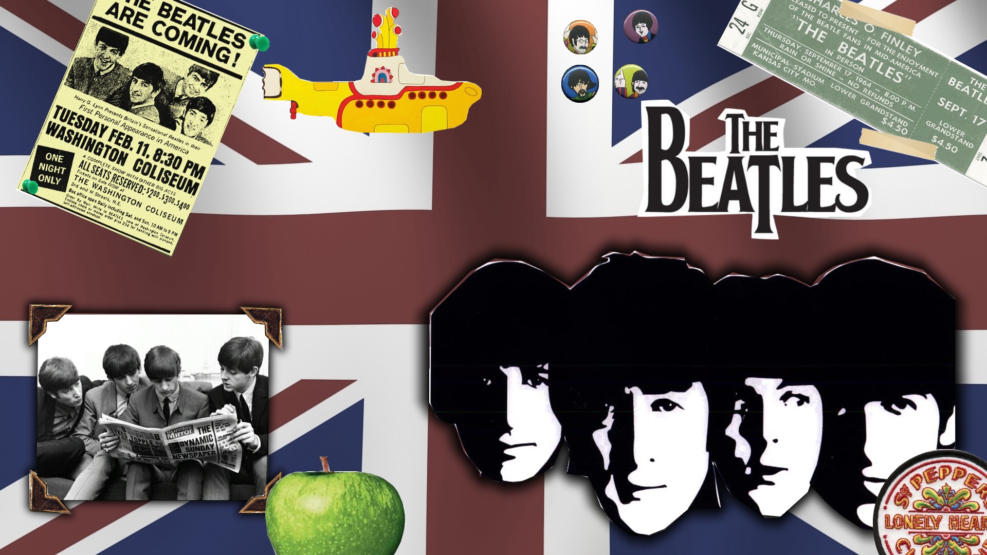 Beatles Desktop Wallpaper