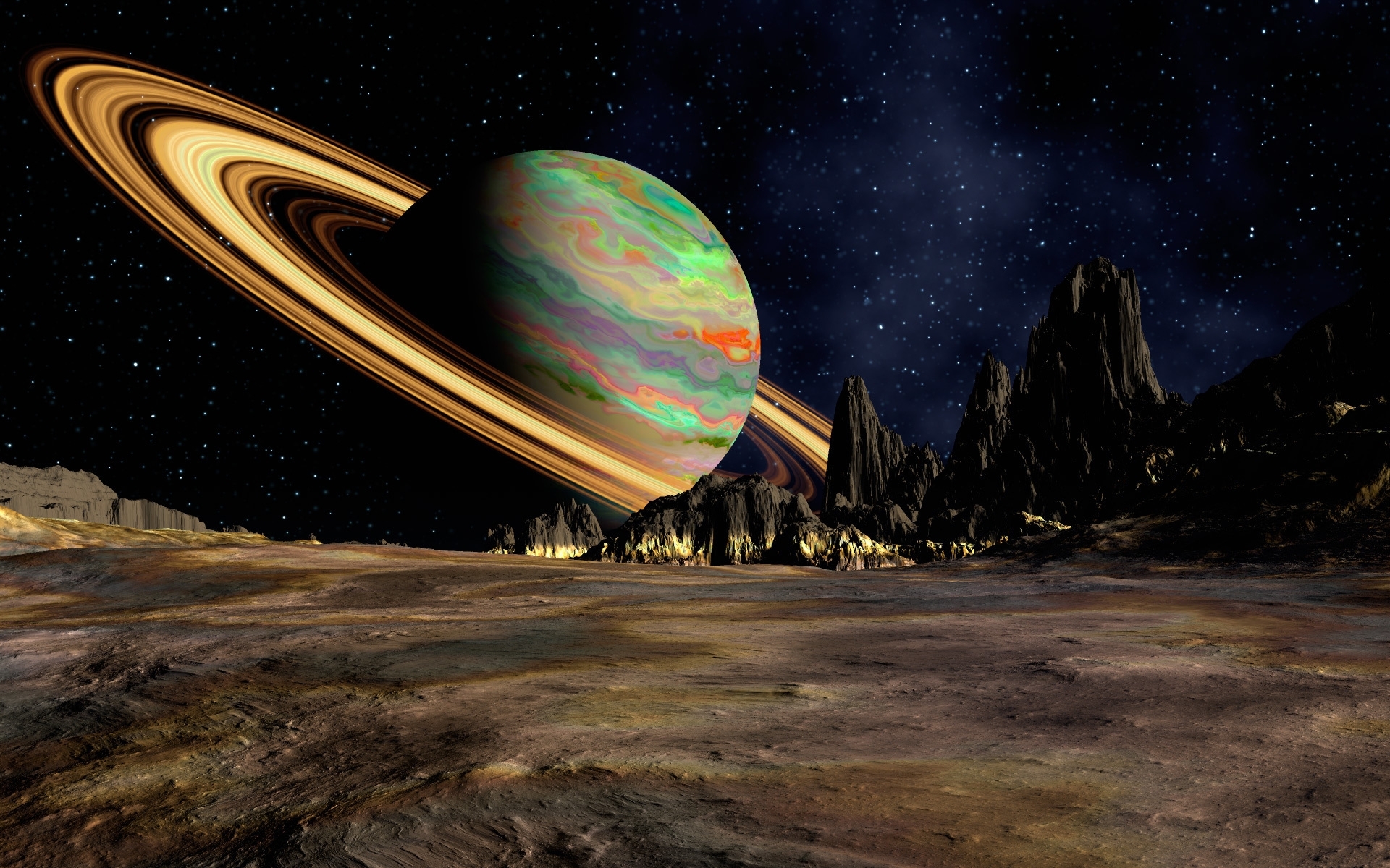 Graphics 3d Wallpapers PLANET SATURN SPACE RING 0982 7937 1920x1200 1920x1200