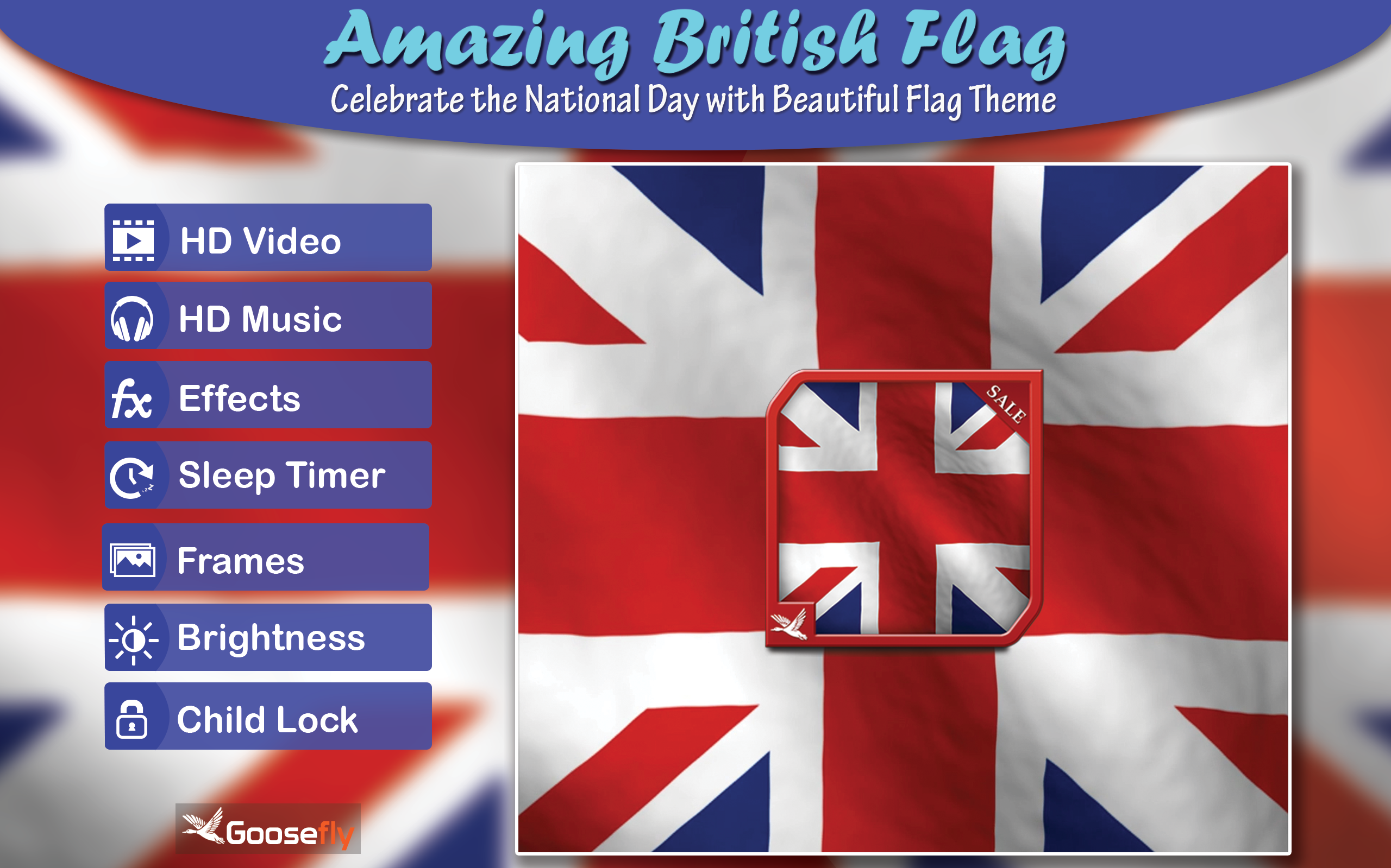 Amazing FREE British Flag A United Kingdom UK flag to celebrate