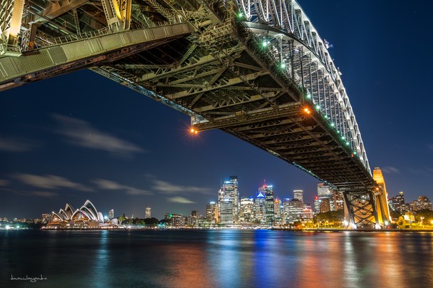 Sydney Harbor At Night Traveler Photo Contest National