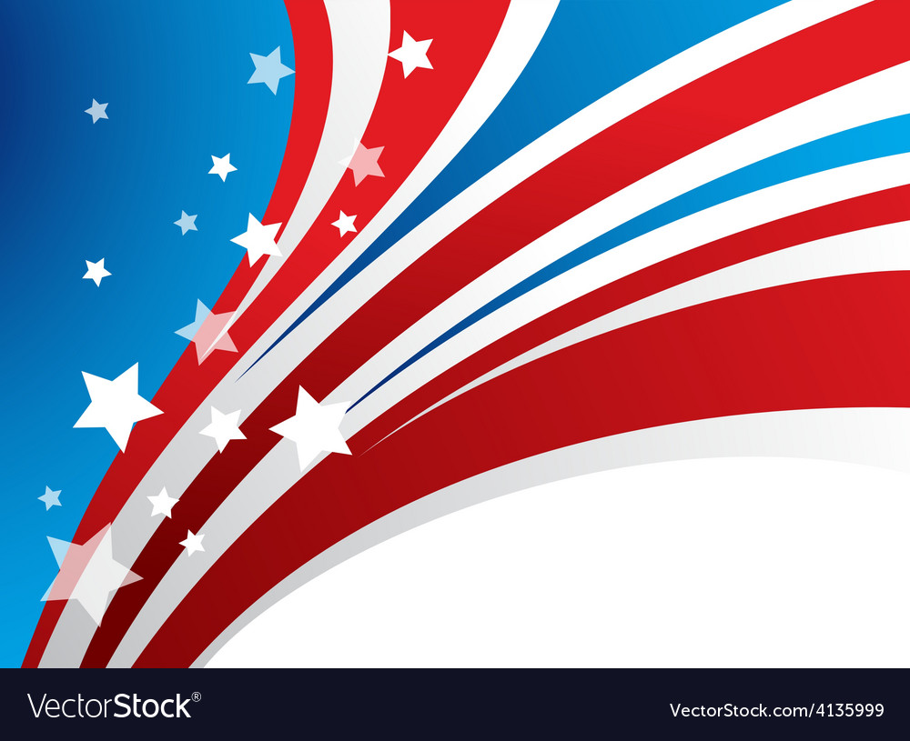 Presidents Day Background Royalty Vector Image