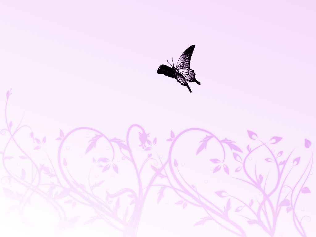 Spring Butterfly Desktop By Littiot