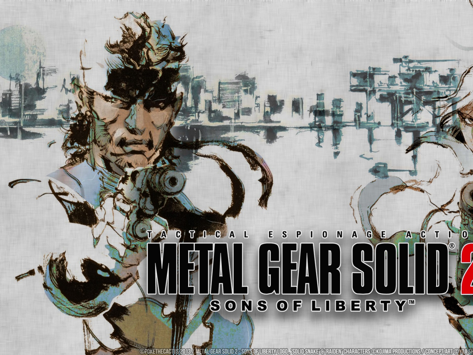 Wallpaper Metal Gear Solid Sons Of Liberty
