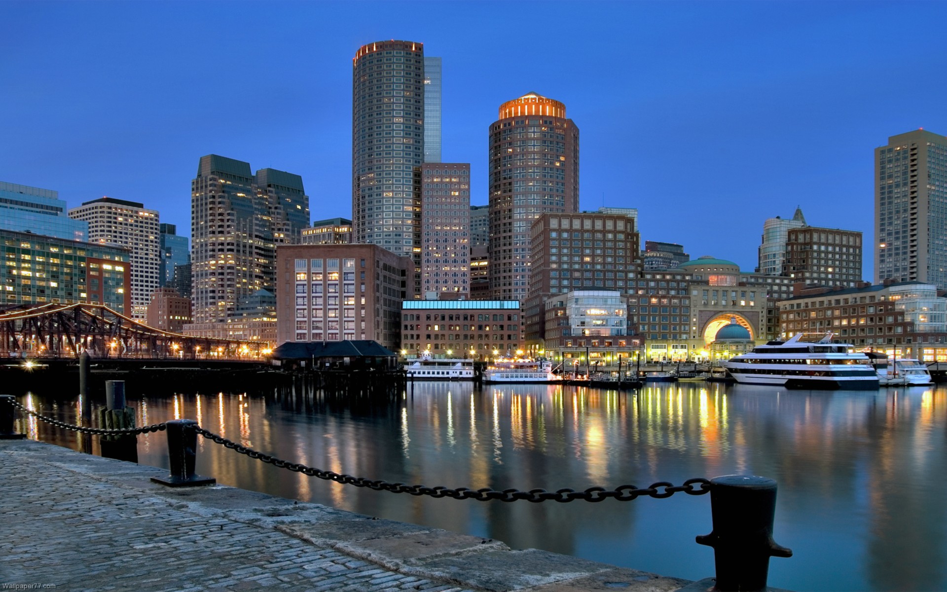 Boston Pixels Wallpaper Tagged City