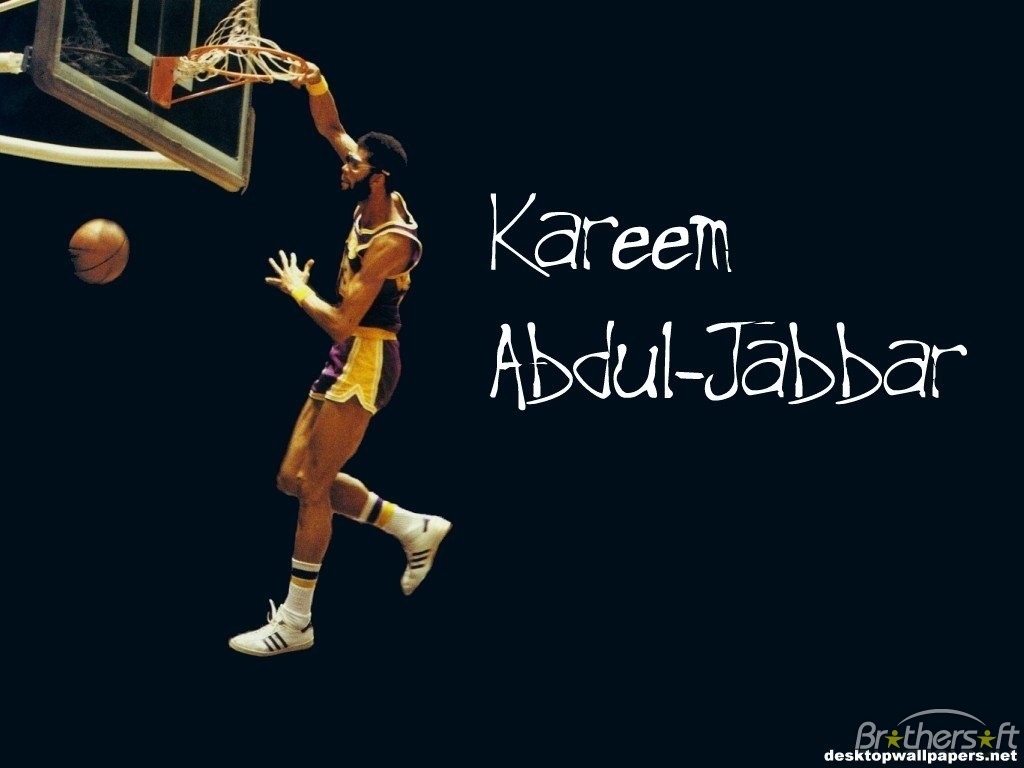 Download NBA 1970S STAR Kareem Abdul Jabbar Wallpaper NBA 1970S 1024x768