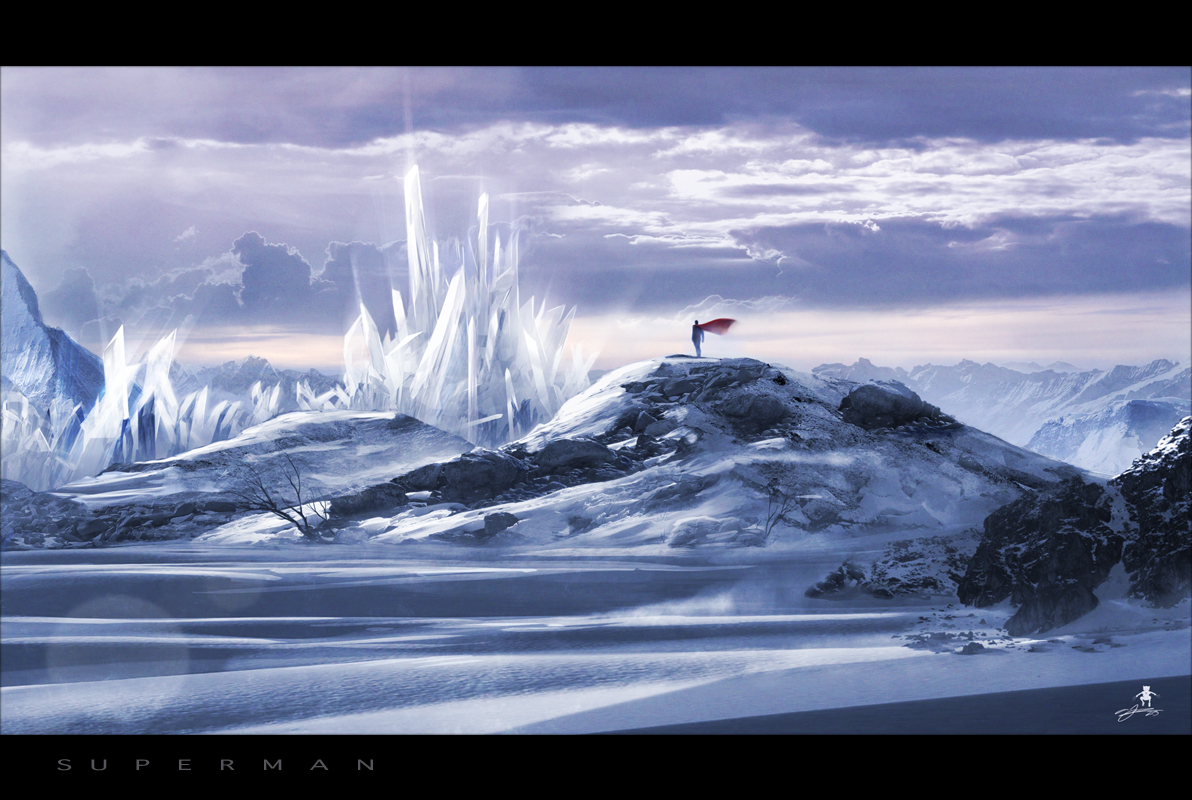 Superman Fortress Of Solitude By Andyfairhurst