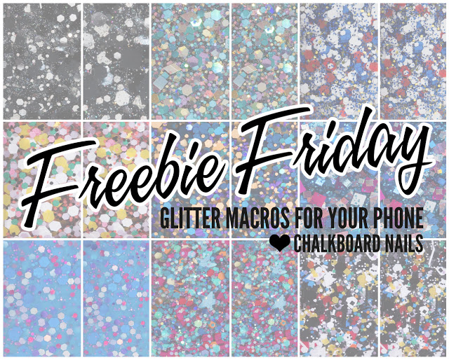 Glitter Macros For Your Phone Chalkboard Nails Nail Art