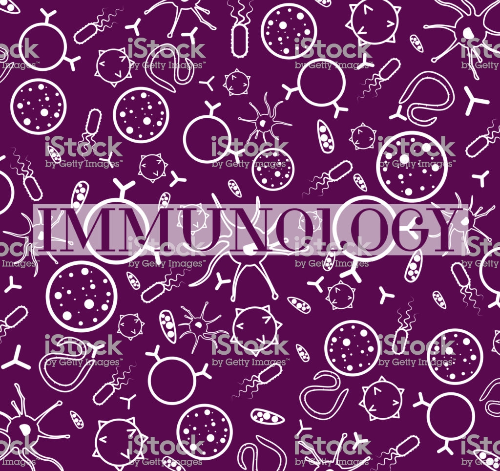 Immunology Background Containing Dendrite Cell Lymphocytes