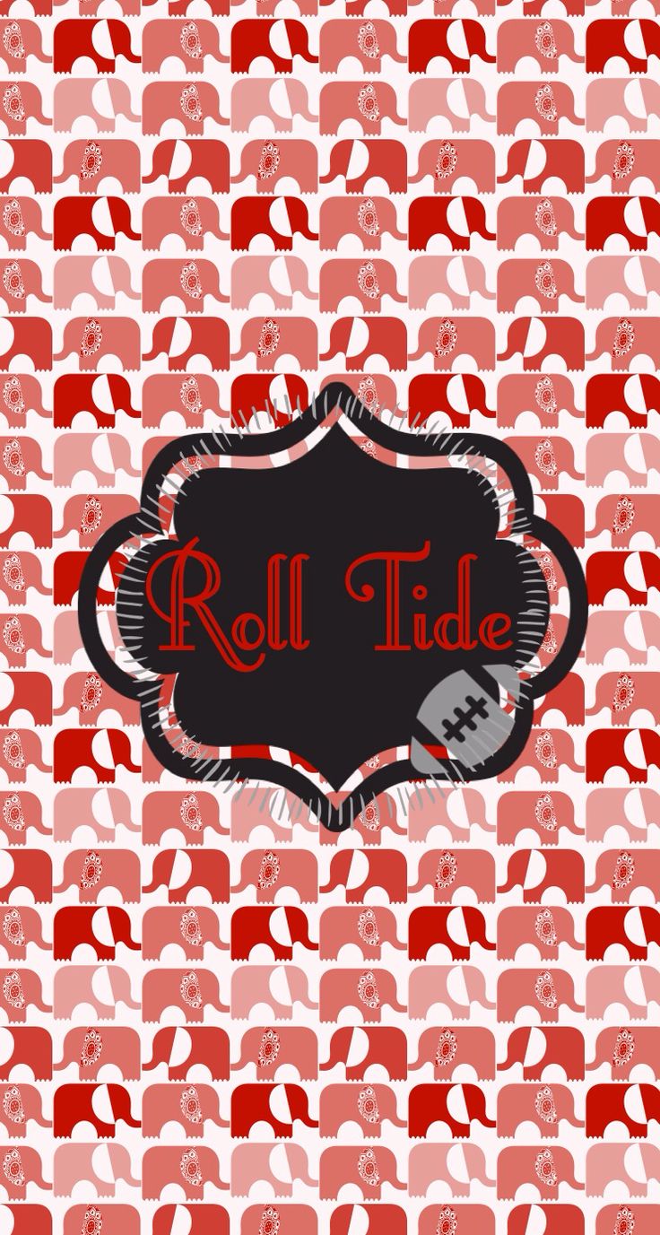 Roll Tide iPhone Wallpaper