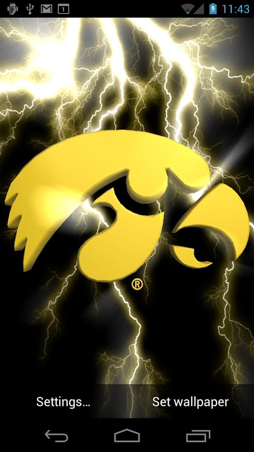 Iowa Hawkeyes LWPs Tone   Android Apps on Google Play 506x900