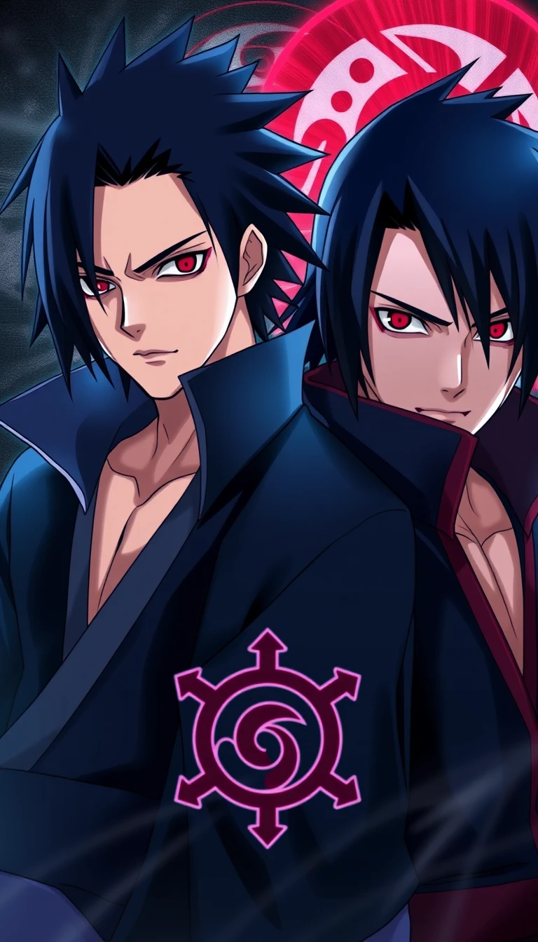 Itachi Sasuke Phone Wallpaper