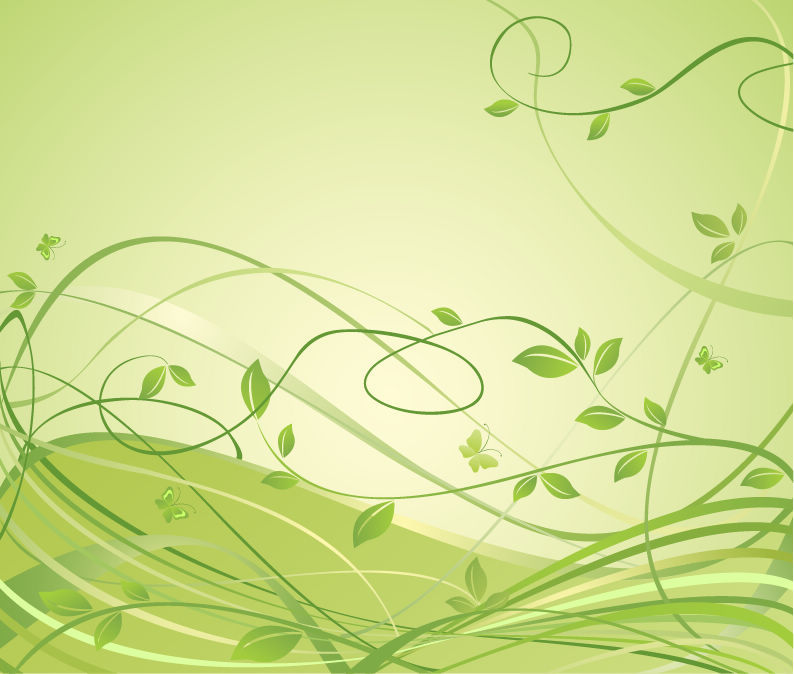 Name Abstract Floral Green Background Home Flower Vector License
