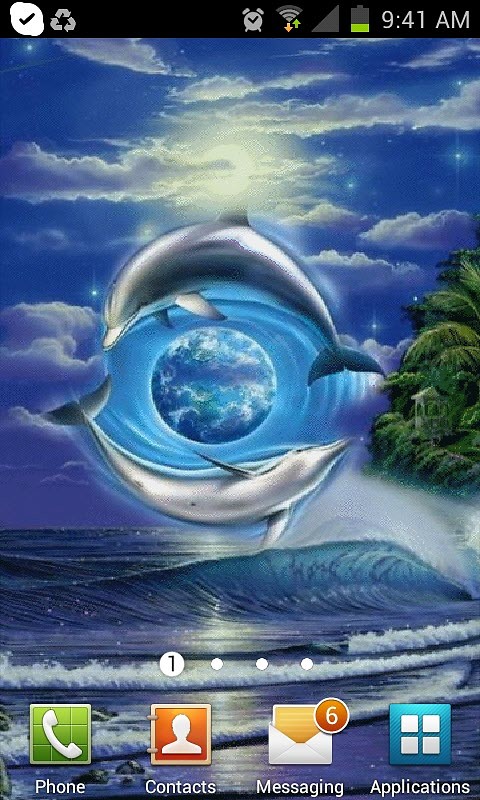 Dolphins World Live Wallpaper Android