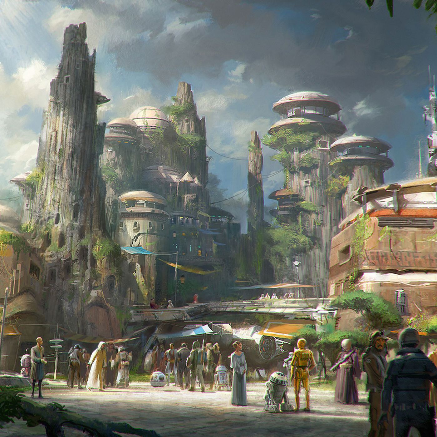 Disney S Star Wars Galaxy Edge Theme Park Lands Explained