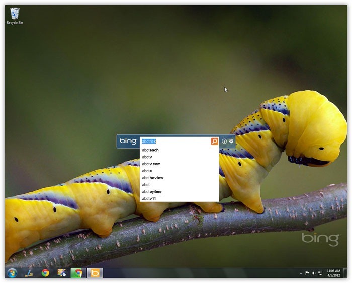 Desktop And Change Wallpaper Automatically Via Bing Windows
