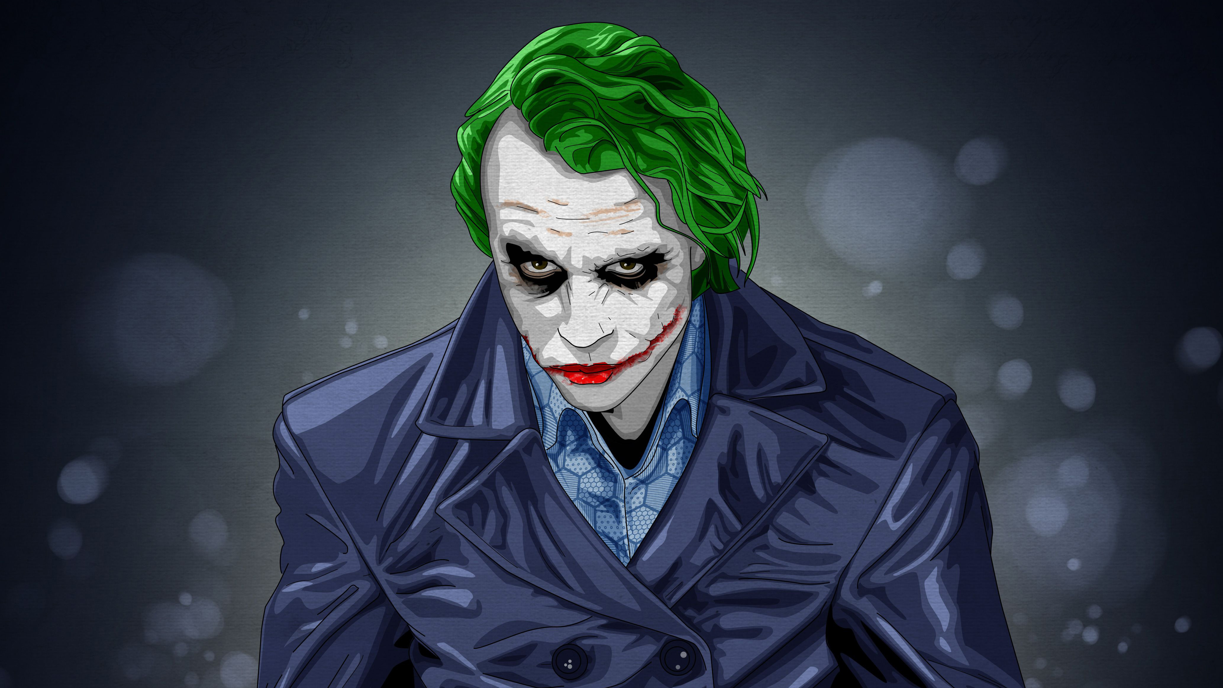 Joker Artwork 4k Wallpaper HD Superheroes