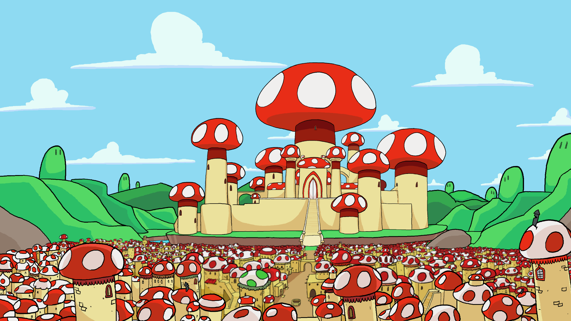 The Mushroom Kingdom Theme For Space Following Meeting