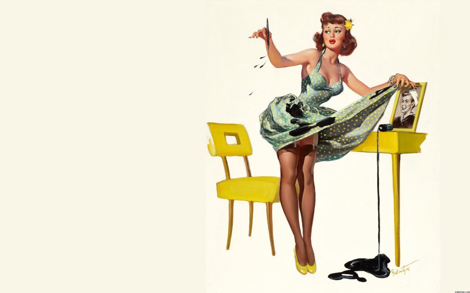 Vintage Pin Up Posters HD Wallpapers  Wallpaper Cave