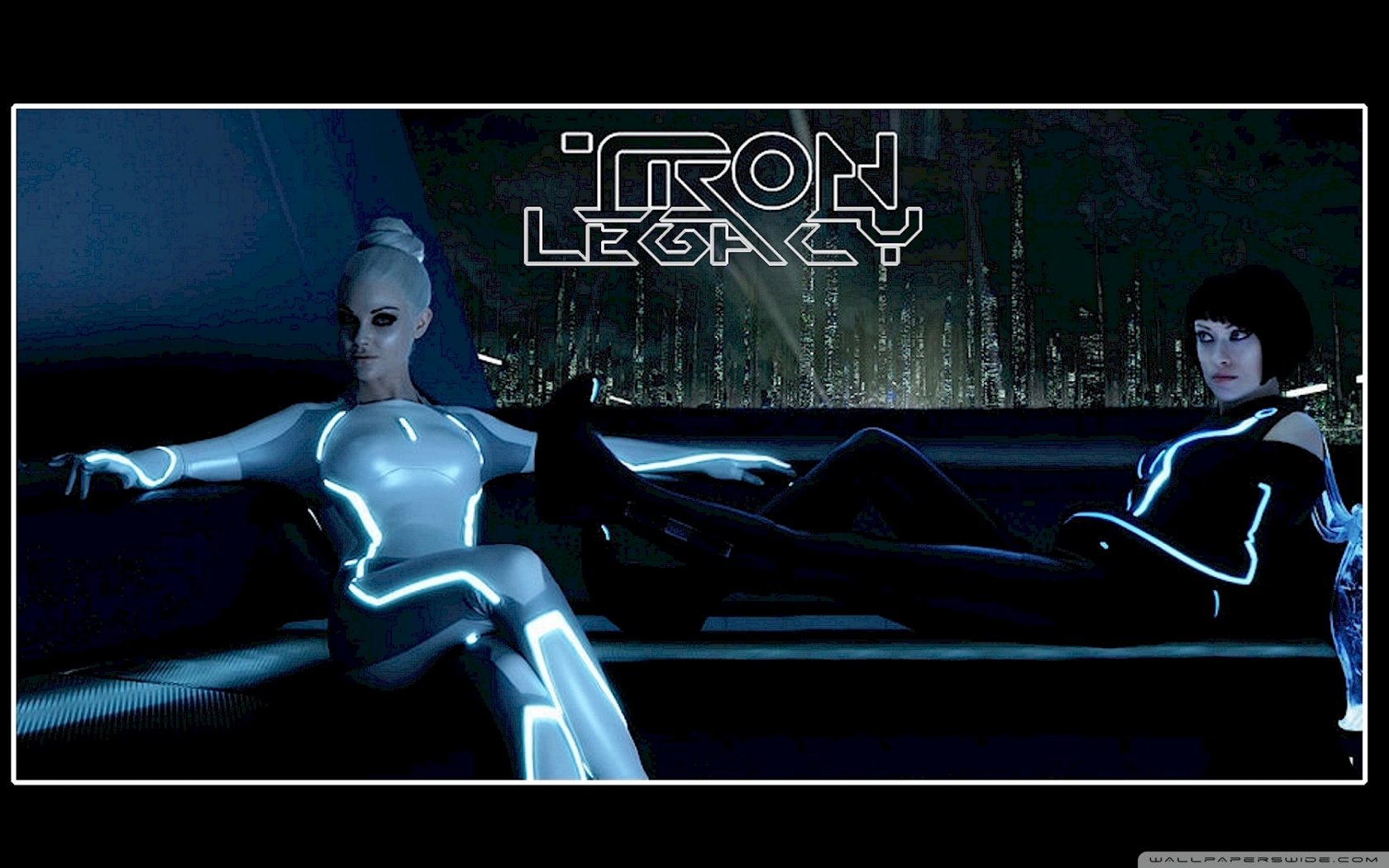 Tron Legacy   Gem and Quorra Ultra HD Desktop Background Wallpaper