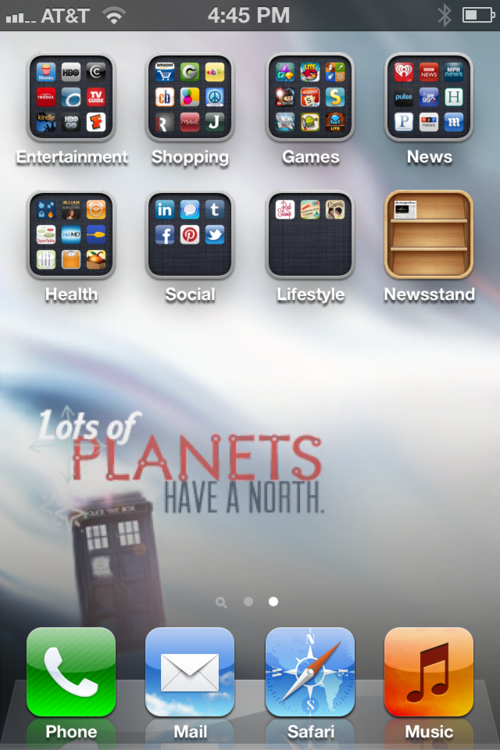 Doctor Who iPhone Wallpaper Had Never Seen
