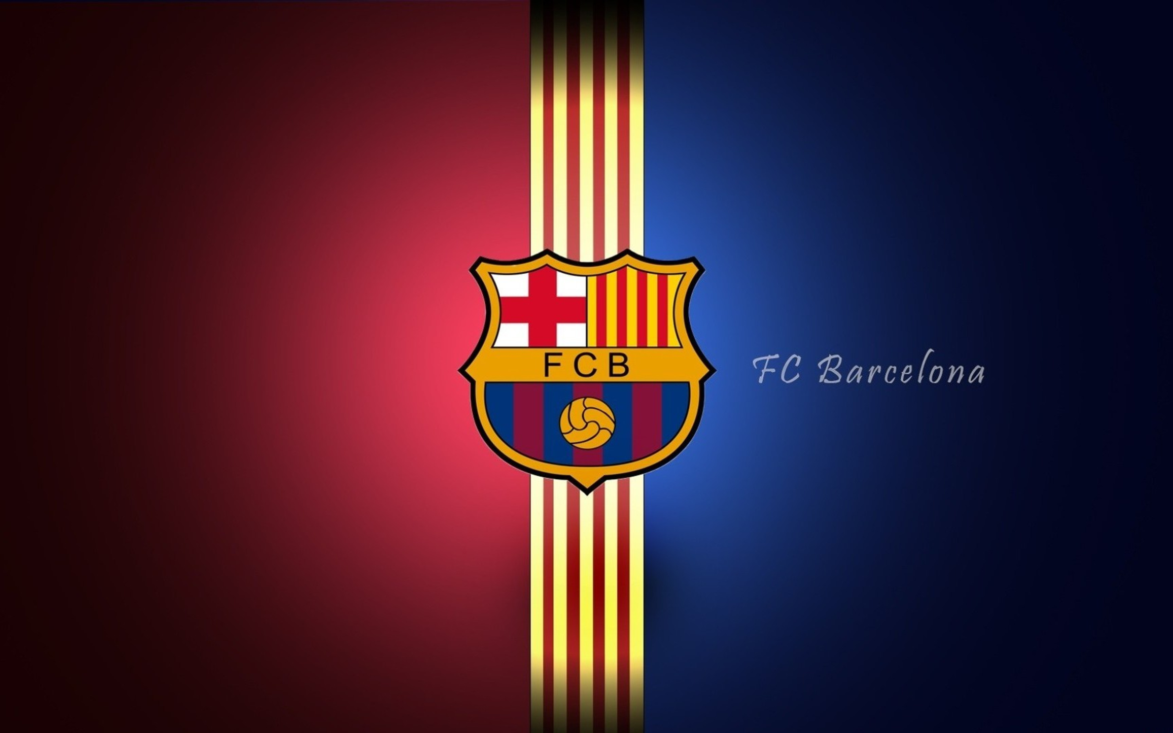 FC Barcelona Logo 4k Wallpaper