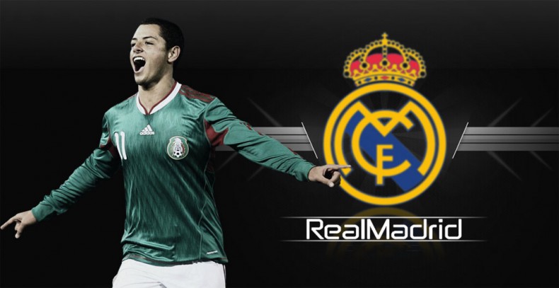 Javier Hernandez Chicharito in a Real Madrid wallpaper   New signing