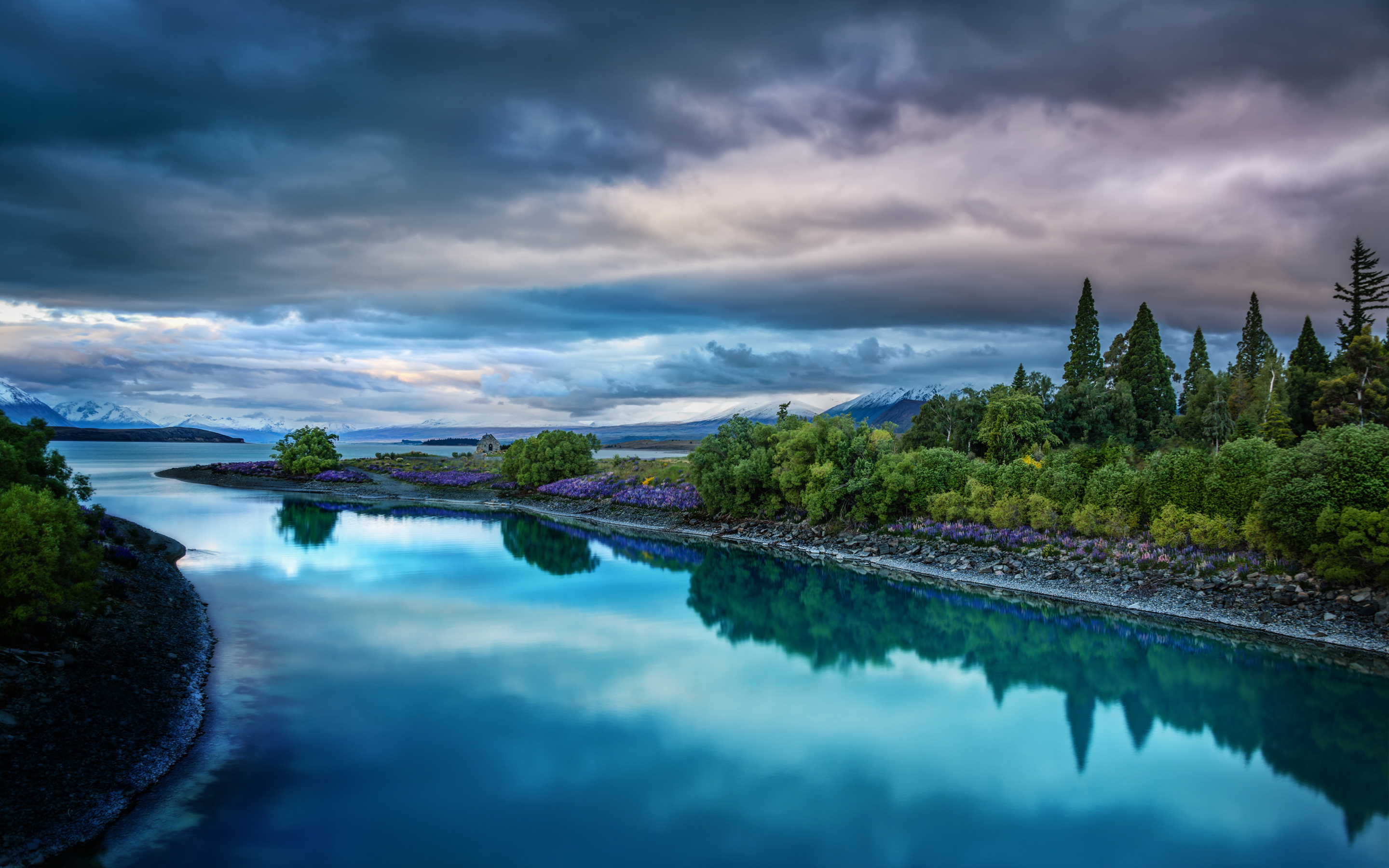 New Zealand Lake Tekapo HD Wallpaper