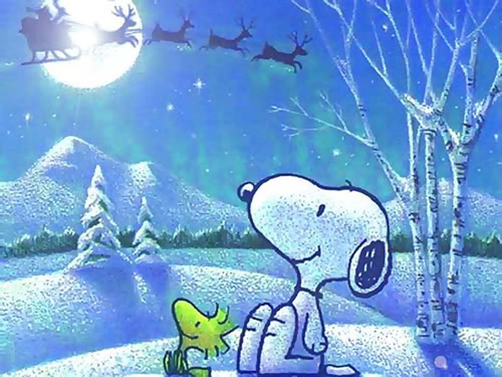 Snoopy christmas wallpaper backgrounds   Pics wallpaper 1024x768
