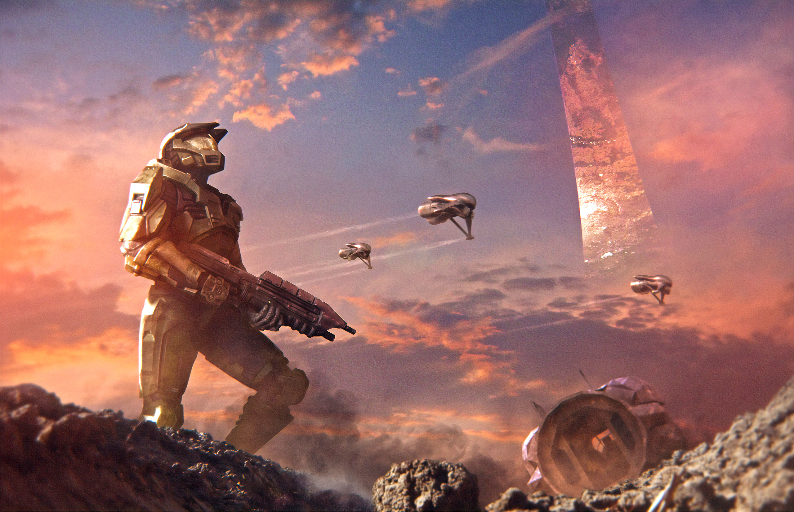 Master Chief Warrior Video Game Halo HD Wallpaper By Agnidevi