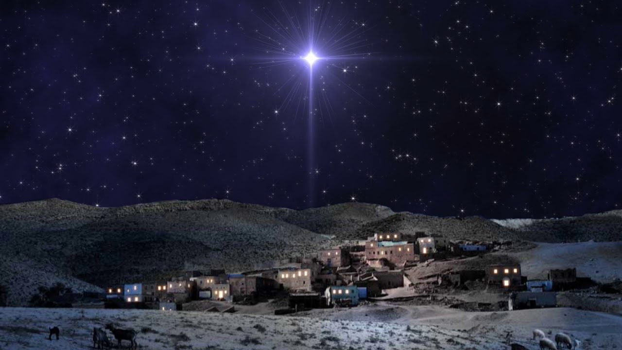 Jesus Was Born In Bethlehem Judea Music Video Background Loop