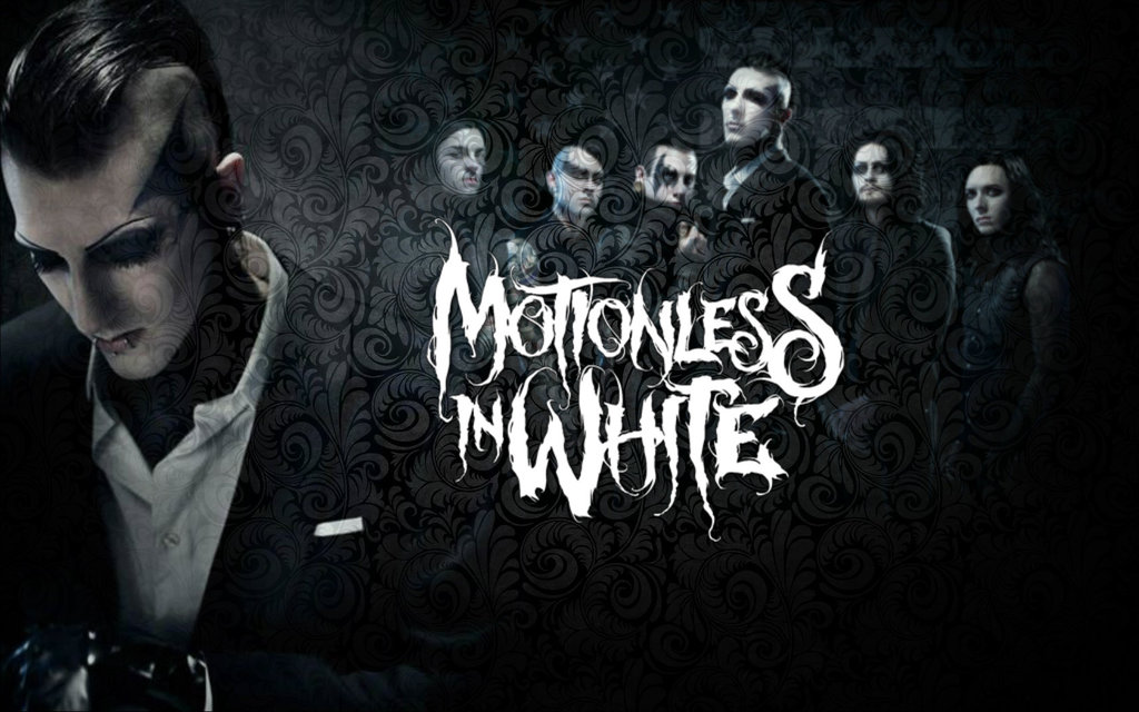 Necessary evil motionless. Группа Motionless in White. Motionless in White 2005. Motionless in White постеры. Motionless in White 2022.